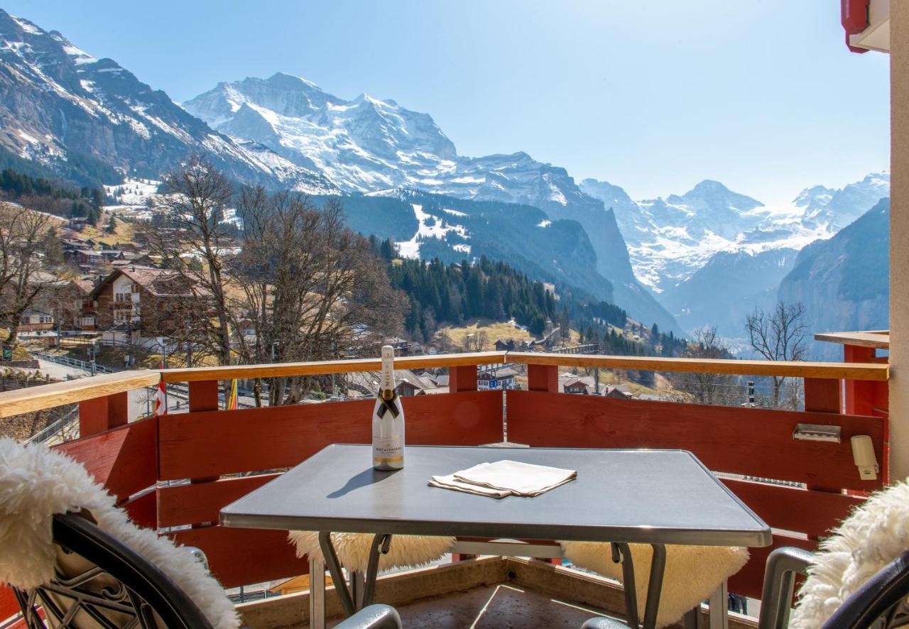 Eiger Residence Wengen Bagian luar foto